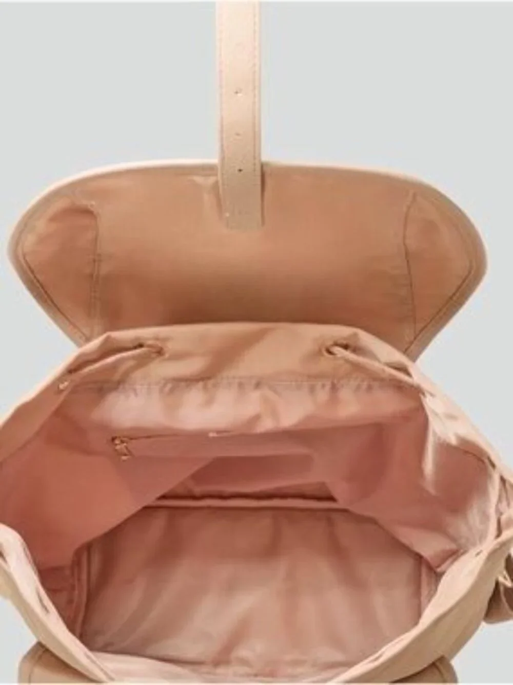 NWT Year of Ours Neutral Beige Women's Backpack Tote - Stylish Everyday Bag